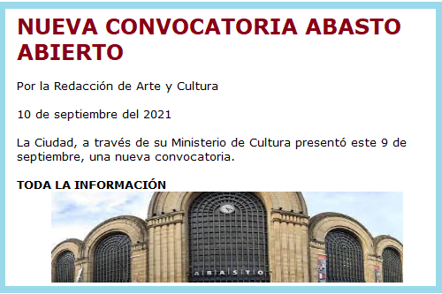 ABASTO ABIERTO